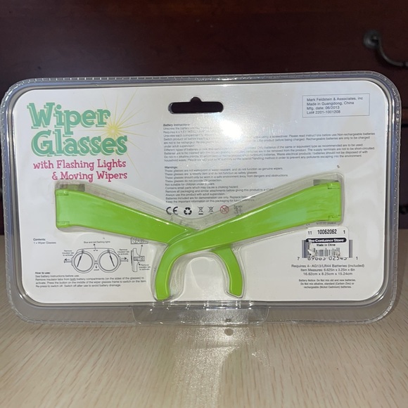 Toys Wiper Glasses W Moving Wipers Lights Nib Poshmark